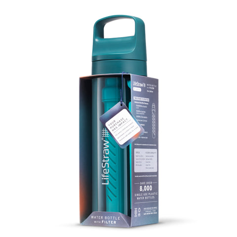 LifeStraw Go 2 Stage Water Filter Bottle