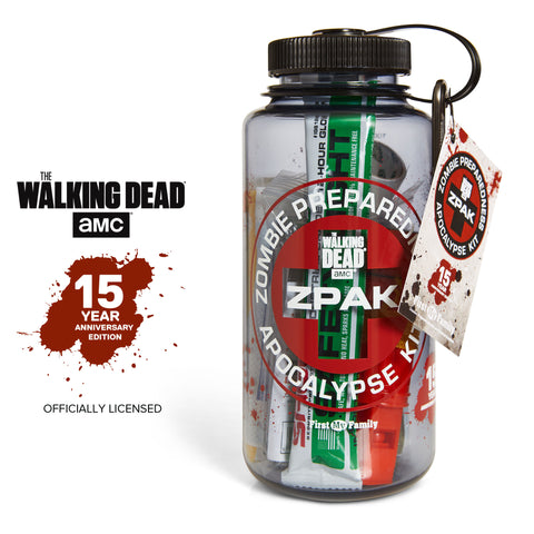 AMC's The Walking Dead ZPAK (Zombie Preparedness Apocalypse Kit - 15 Year Anniversary Edition