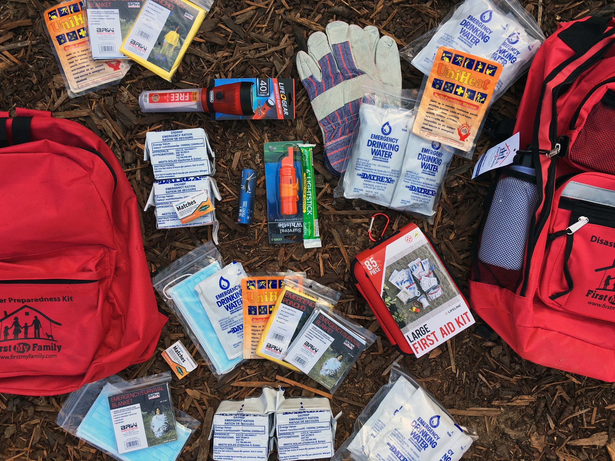 Survival Kit & 72 Hour Survival Backpack