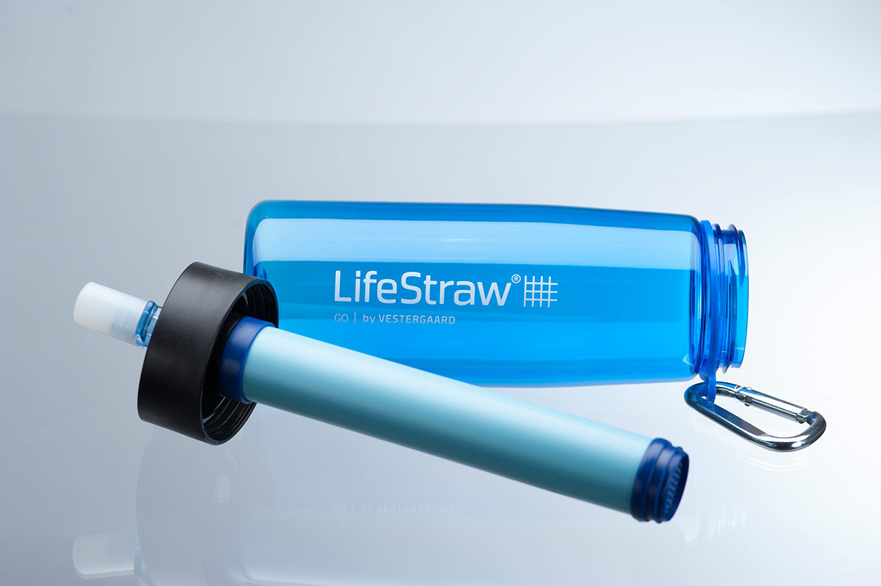 LifeStraw Go 2 Stage Water Filter Bottle - First My Family - A Disaster  Preparedness Company